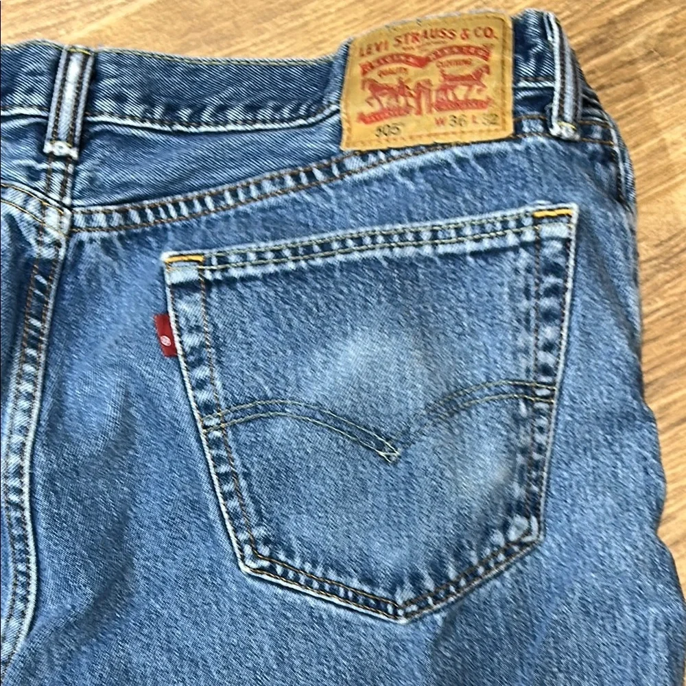 Levi 505 Blue Denim Jeans men’s‎ 36x32